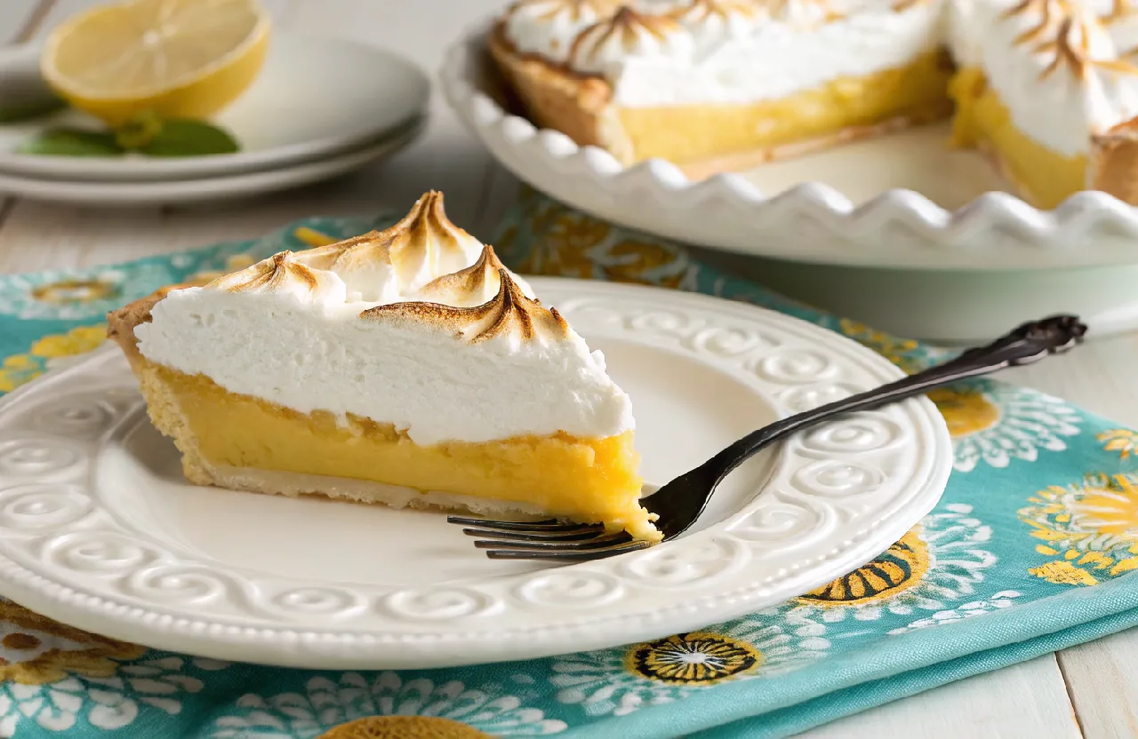 Sugar Free Keto Lemon Meringue Pie (Only 4g Net Carbs!)