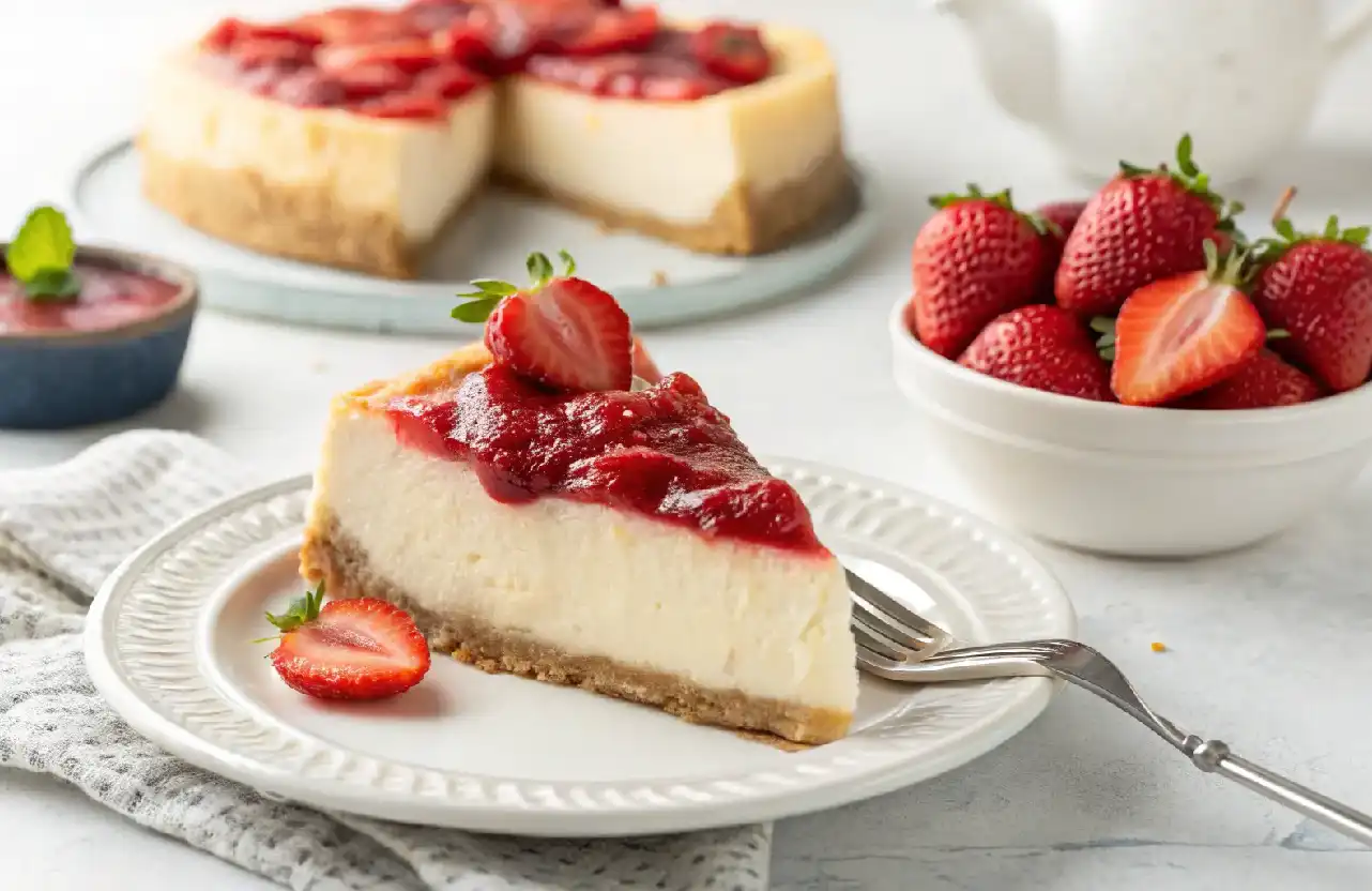 Healthy Cheesecake Recipe (No Refined Sugar!)