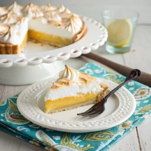 sugar free keto lemon meringue pie